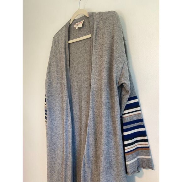 PLUTO ON THE MOON Full Length Cardigan Duster POCKETS - Picture 3 of 5